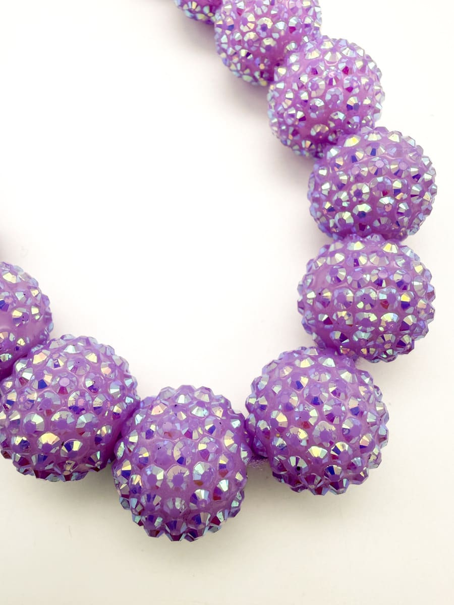 Handyanhänger SPARKLING BUBBLES purple