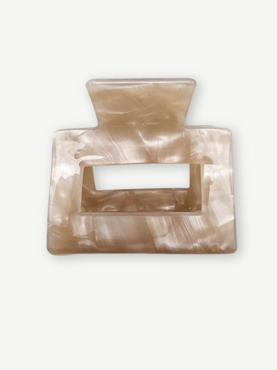 Haarklammer ACAPULCO MINI brushed beige