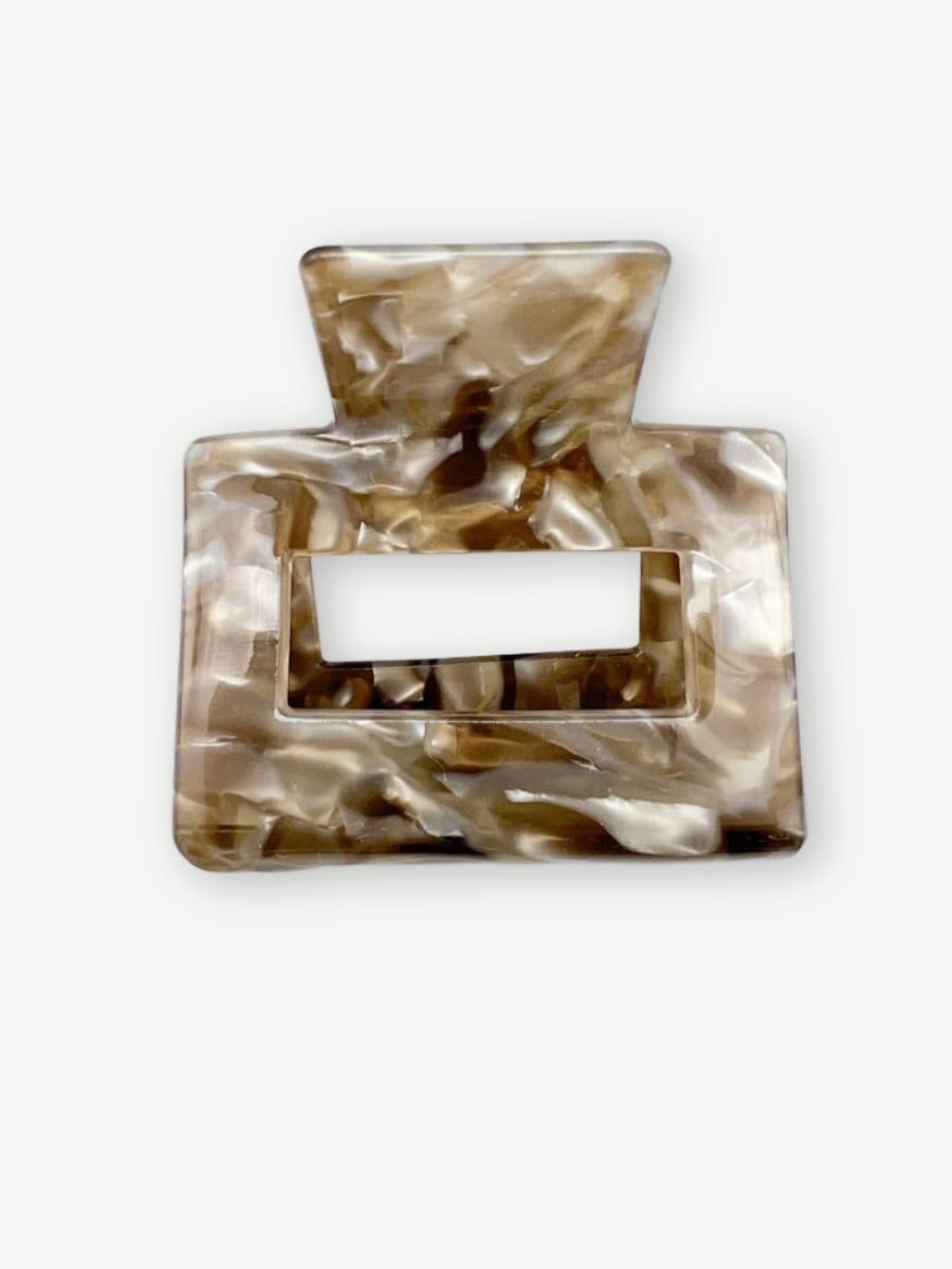 Haarklammer ACAPULCO MINI beige brown