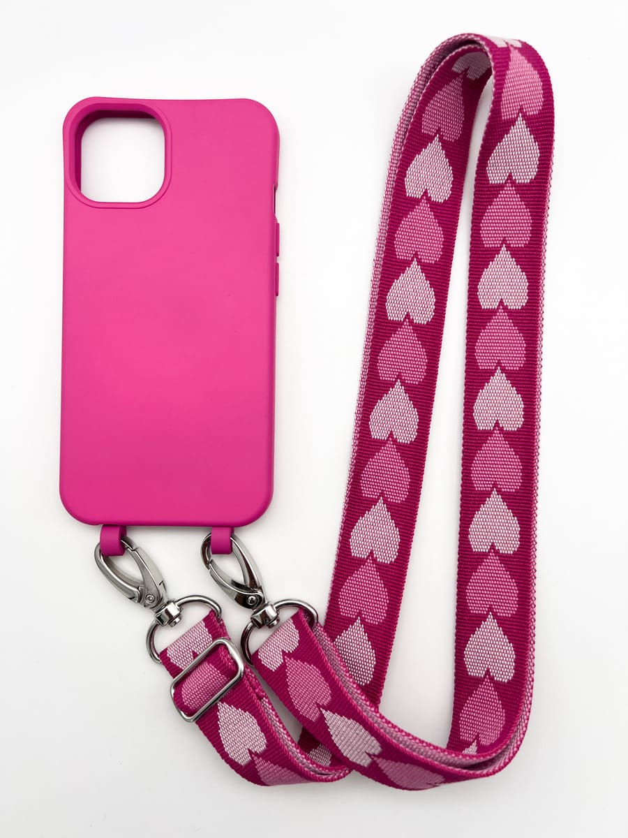 Handykette PINKY HEARTS Set