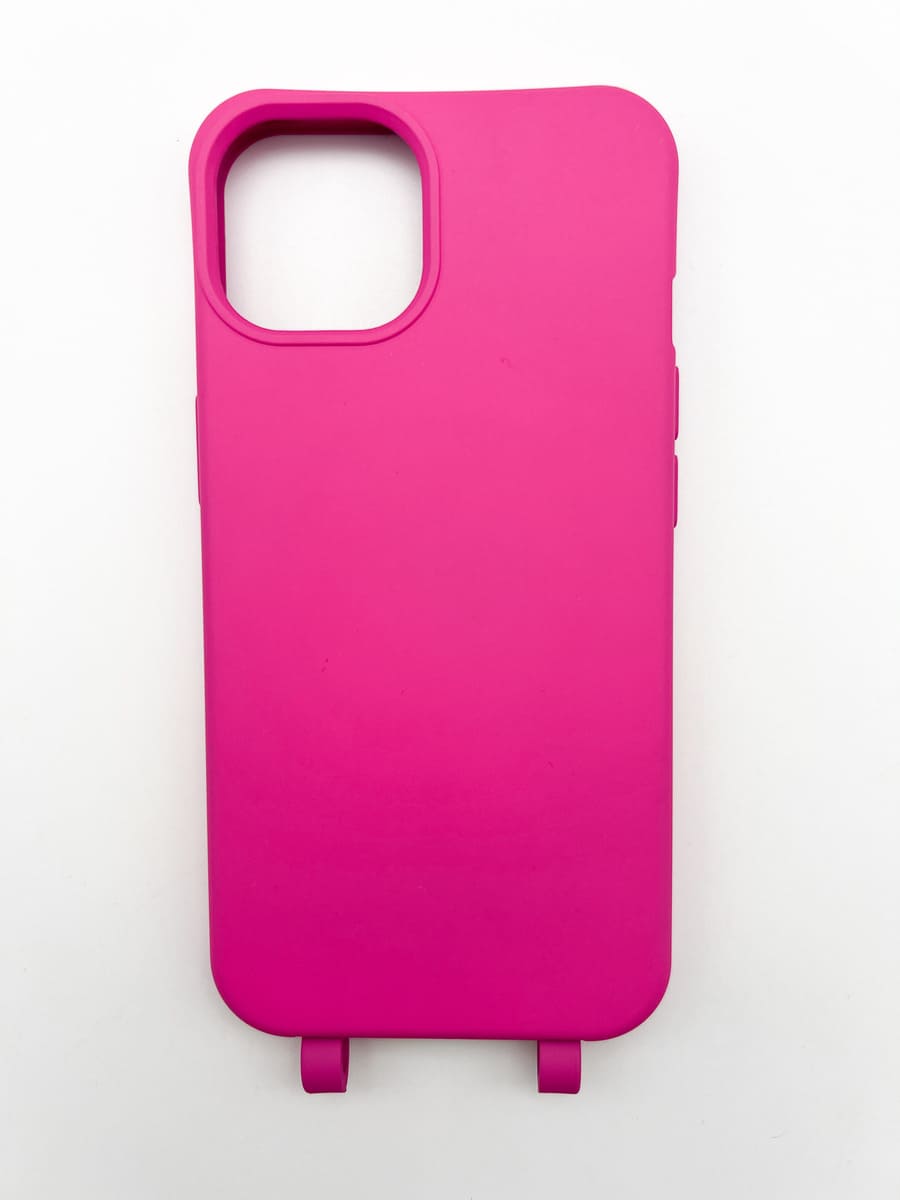 Handyhülle 2in1 mit abnehmbarer Öse HOT PINK