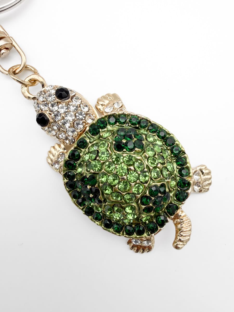 Schlüsselanhänger TURTLE green
