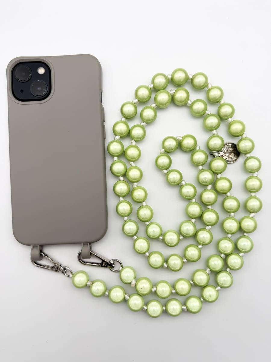 Crossbodykette MIRACLE GREEN aus Miracle Perlen
