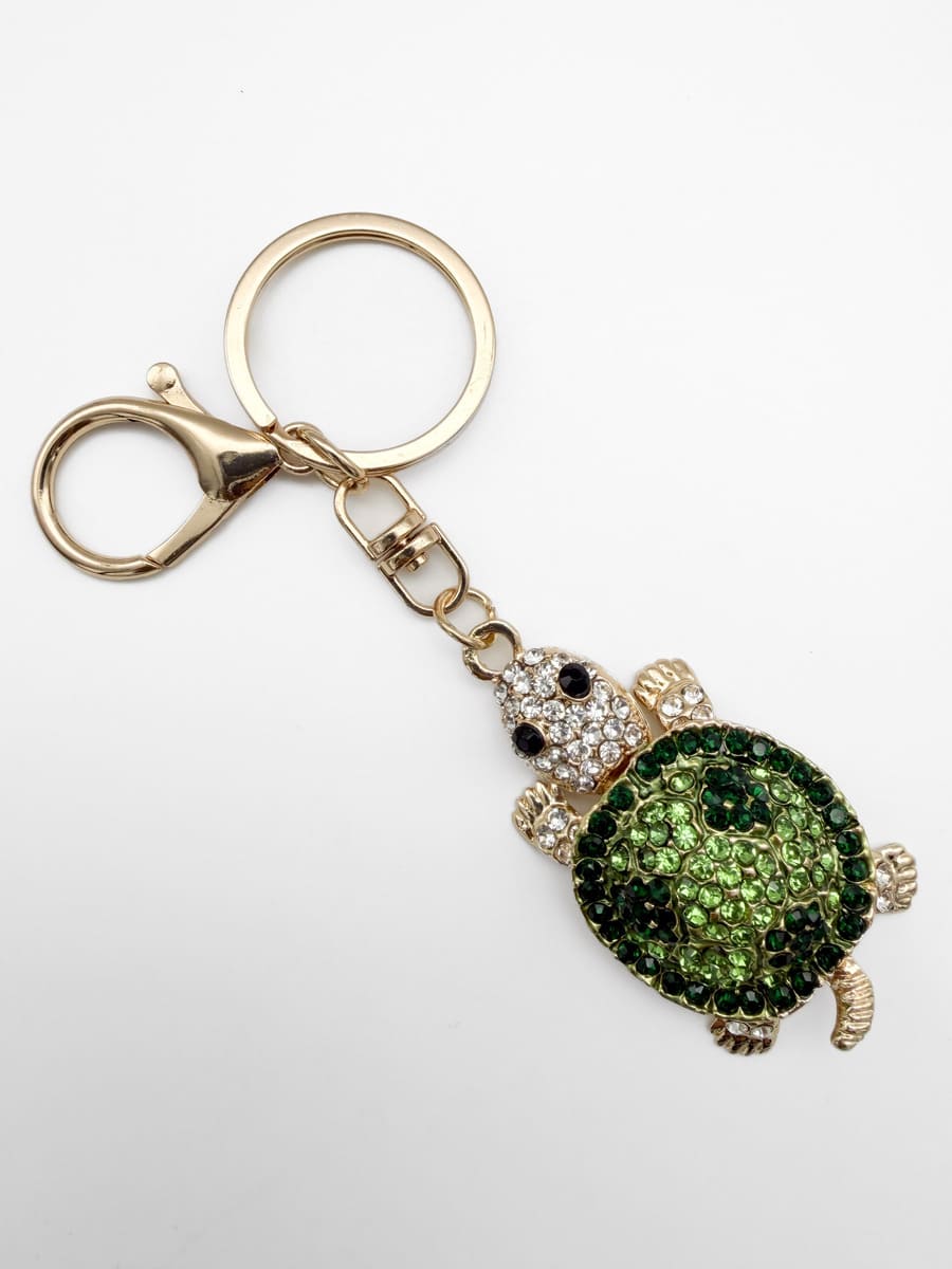 Schlüsselanhänger TURTLE green