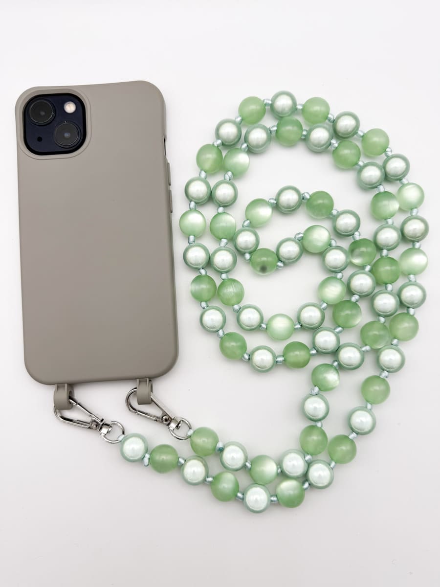 Crossbodykette MIRACLE MIX MINT aus Miracle Perlen