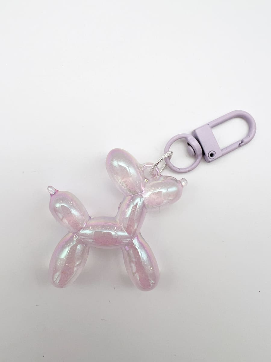 Anhänger BALLOON DOG flieder