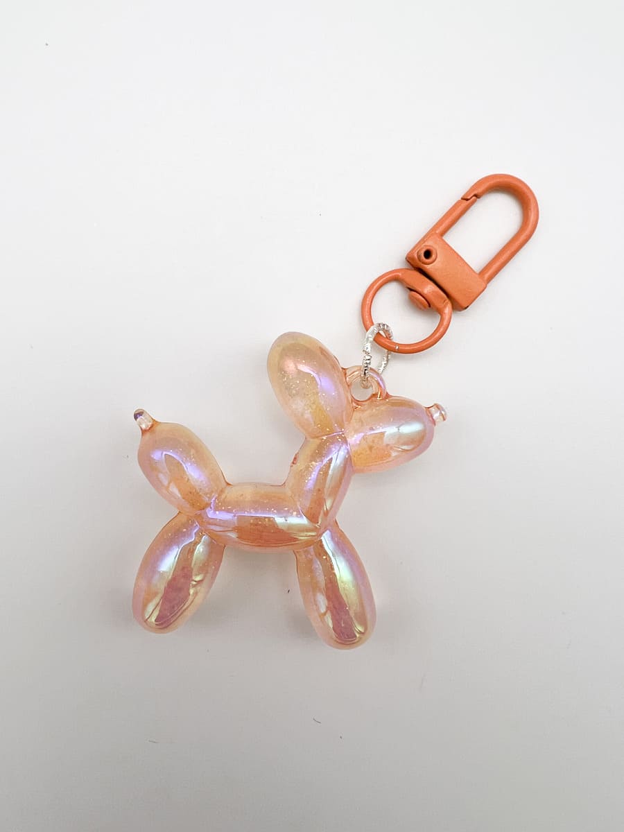 Anhänger BALLOON DOG orange