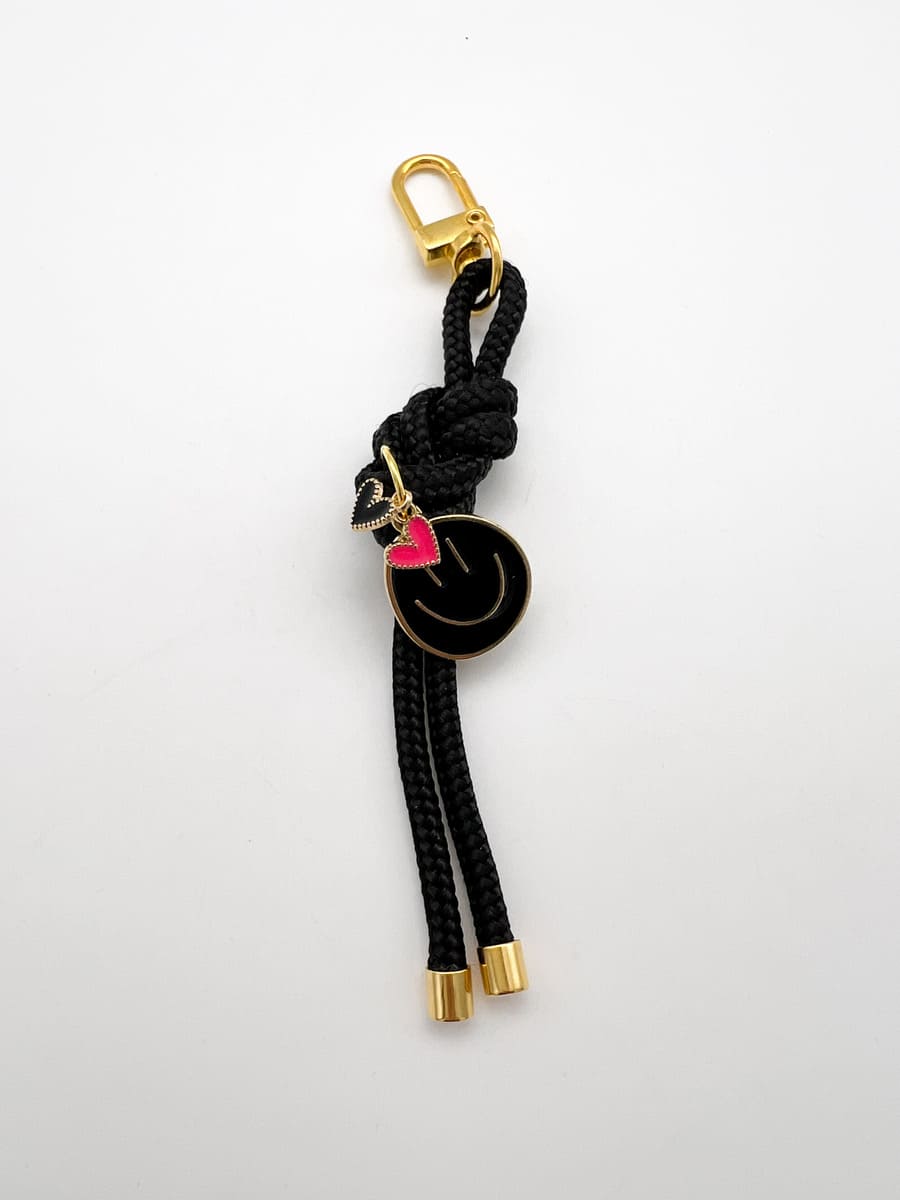 Anhänger KNOT SMILEY schwarz