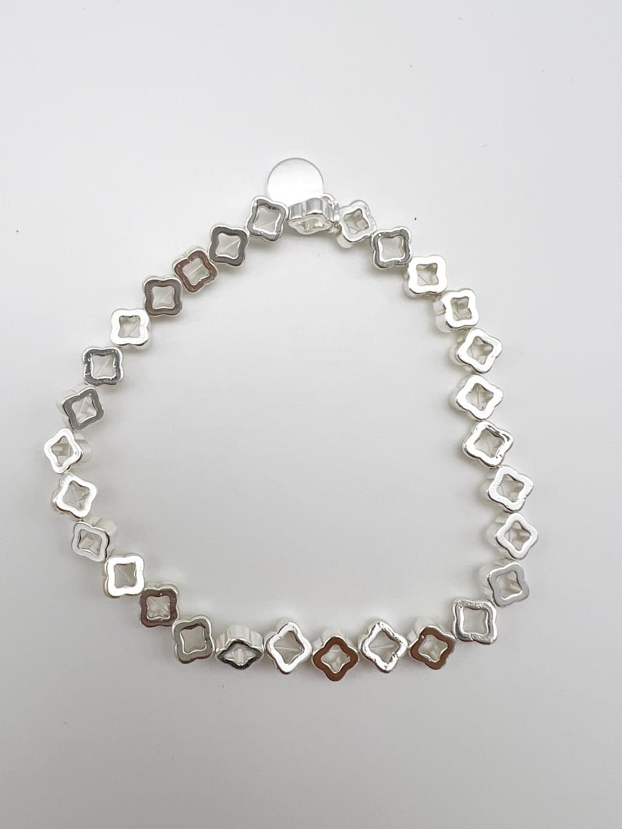 Armband SILVER FLOWERS