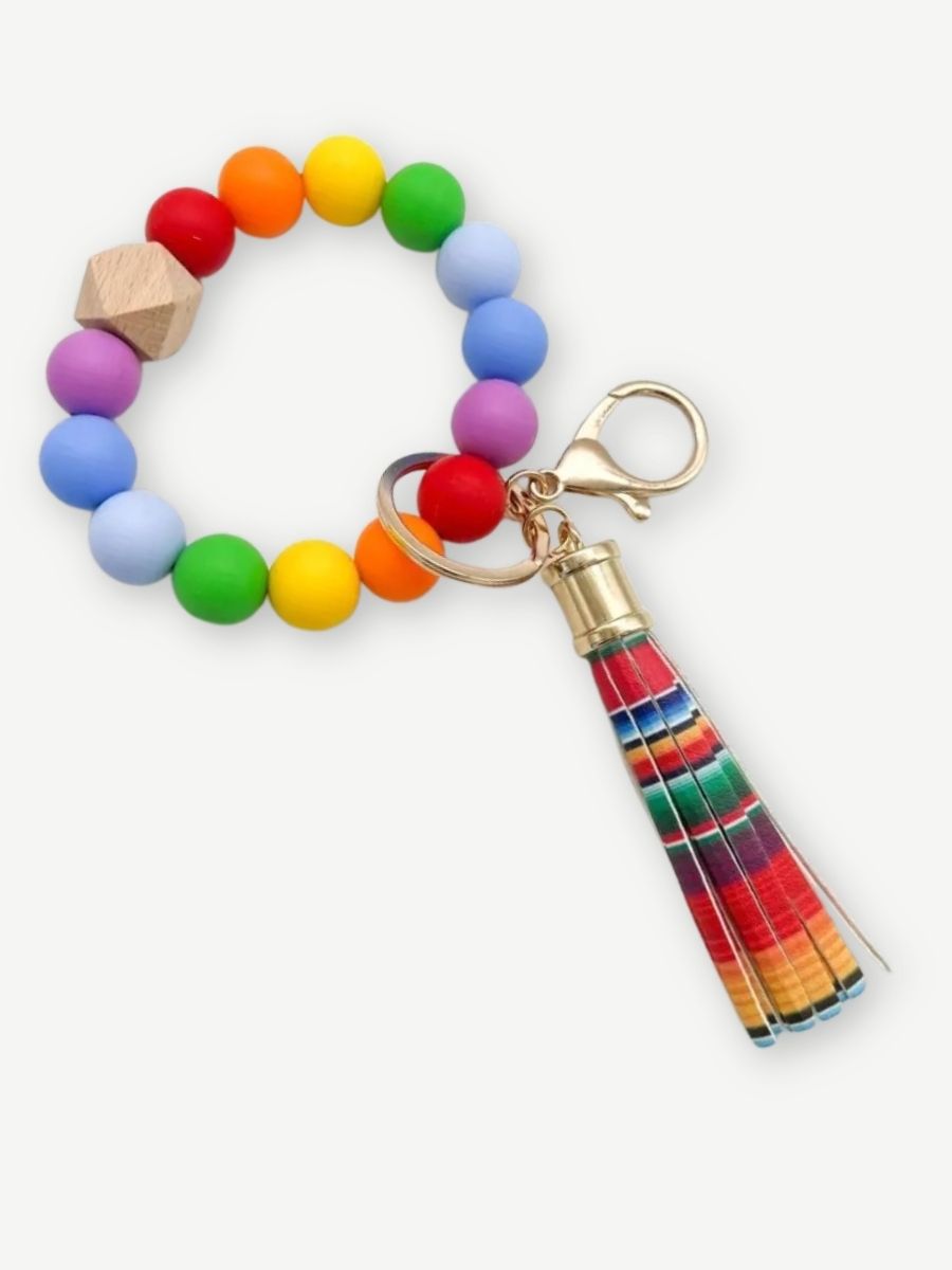 Schlüsselanhänger Handgelenk bunt