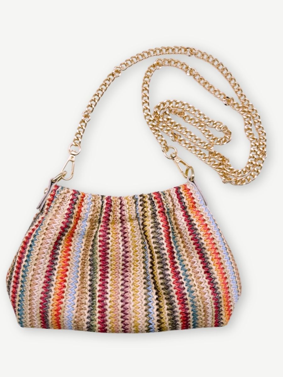 Crossbody Bag CAPRI bunt gestreift