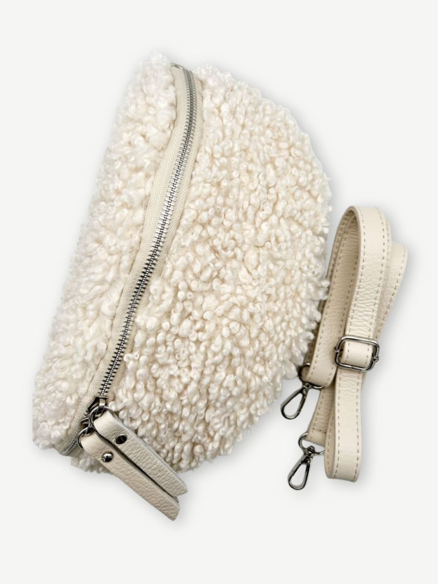 Crossbody Bag TEDDY CREAM