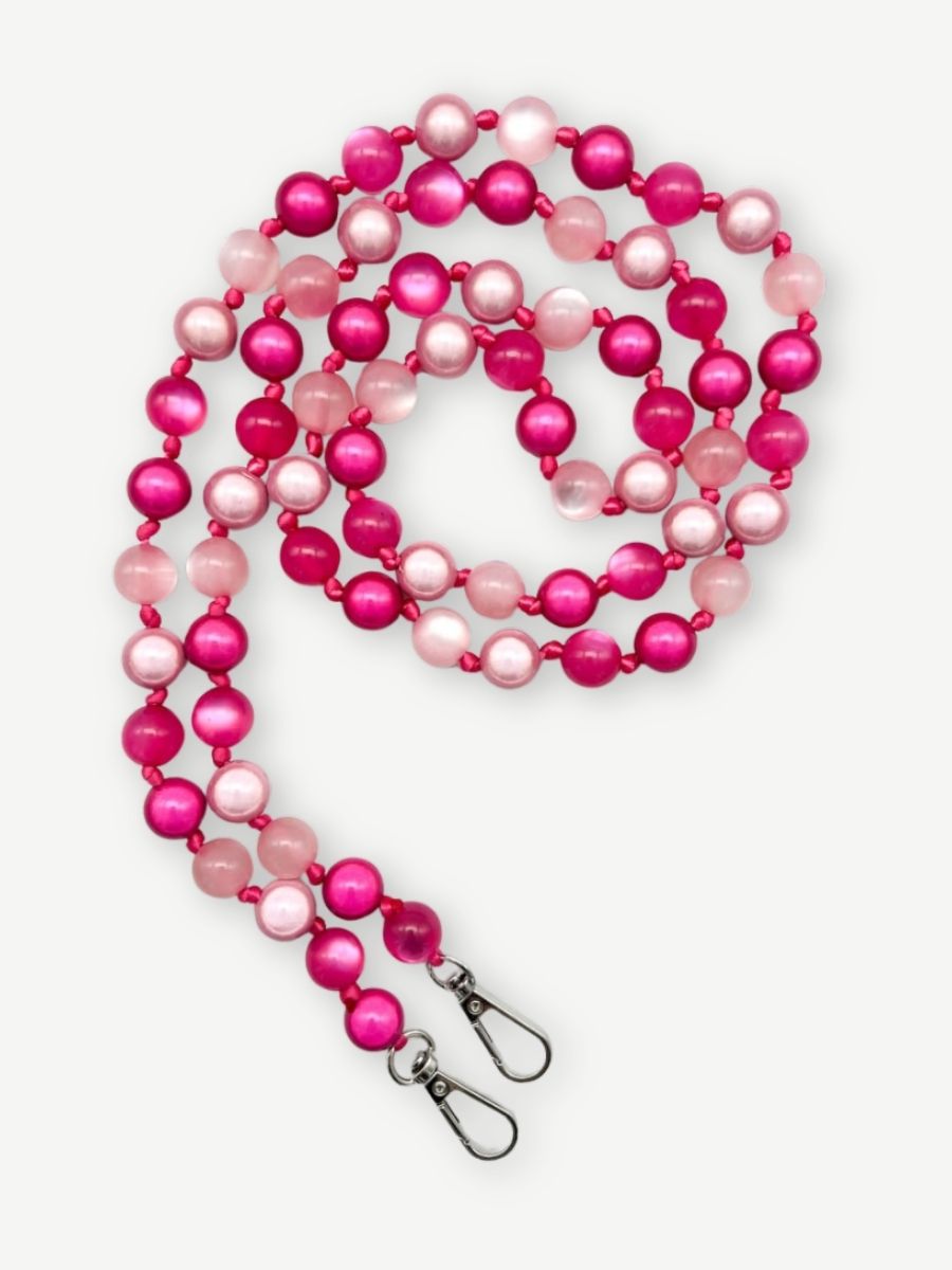 Crossbodykette MIRACLE MIX PINK aus Miracle Perlen