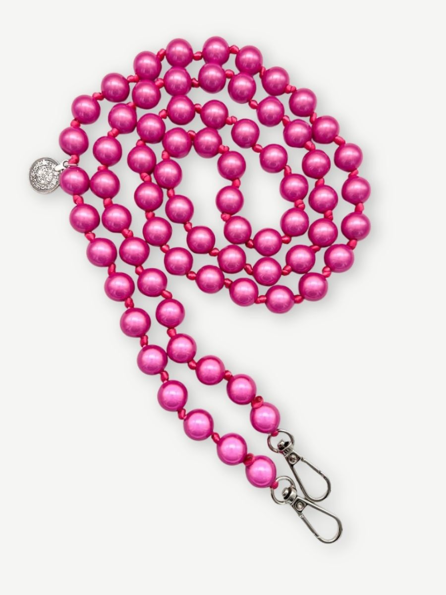 Crossbodykette MIRACLE PINK aus Miracle Perlen