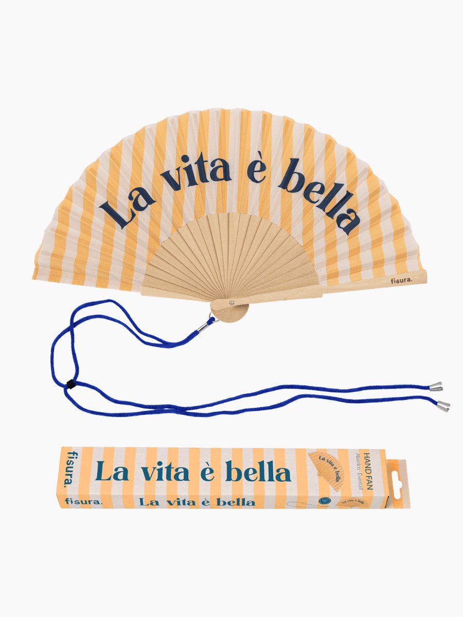 Fächer LA VITA E BELLA verpackung
