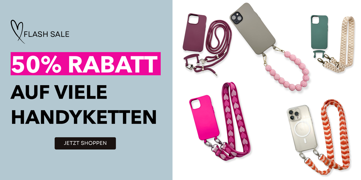 Flash Sale Oktober 2026 Handyketten MOU MOU MUNICH