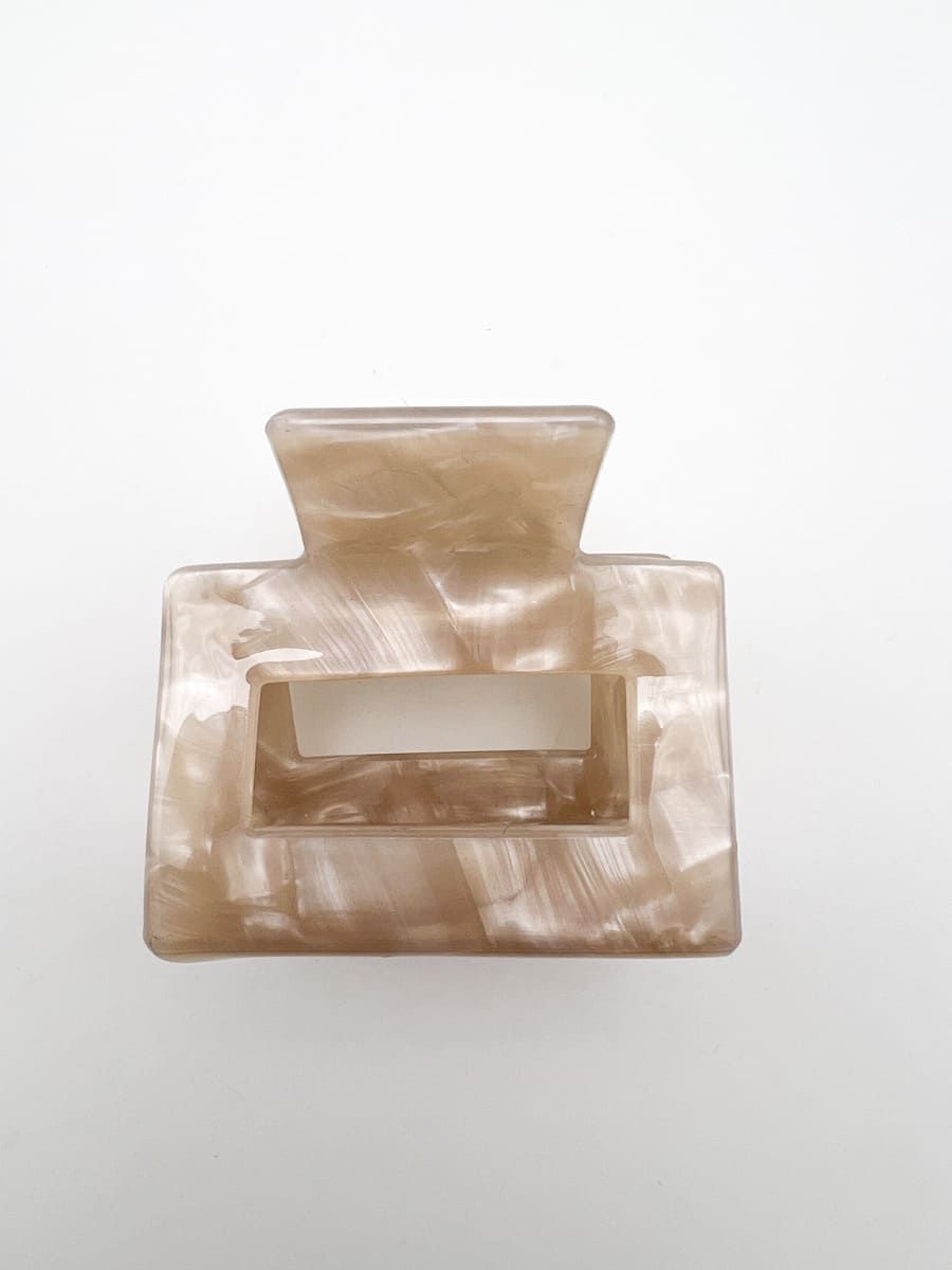 Haarklammer ACAPULCO MINI brushed beige