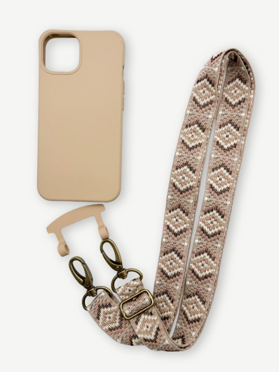 Handyband MAYA NUDE handyhülle beige iphone