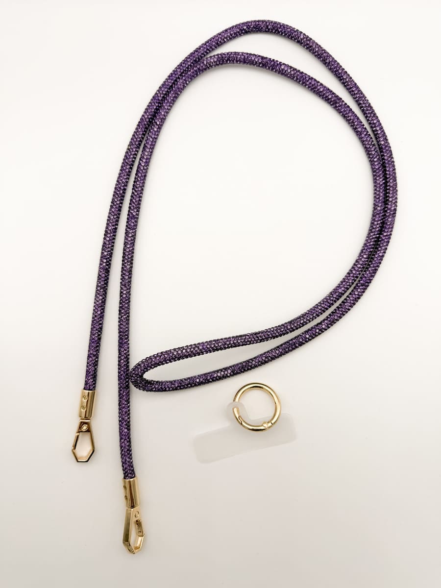 Handyband SHINY CRYSTAL deep purple