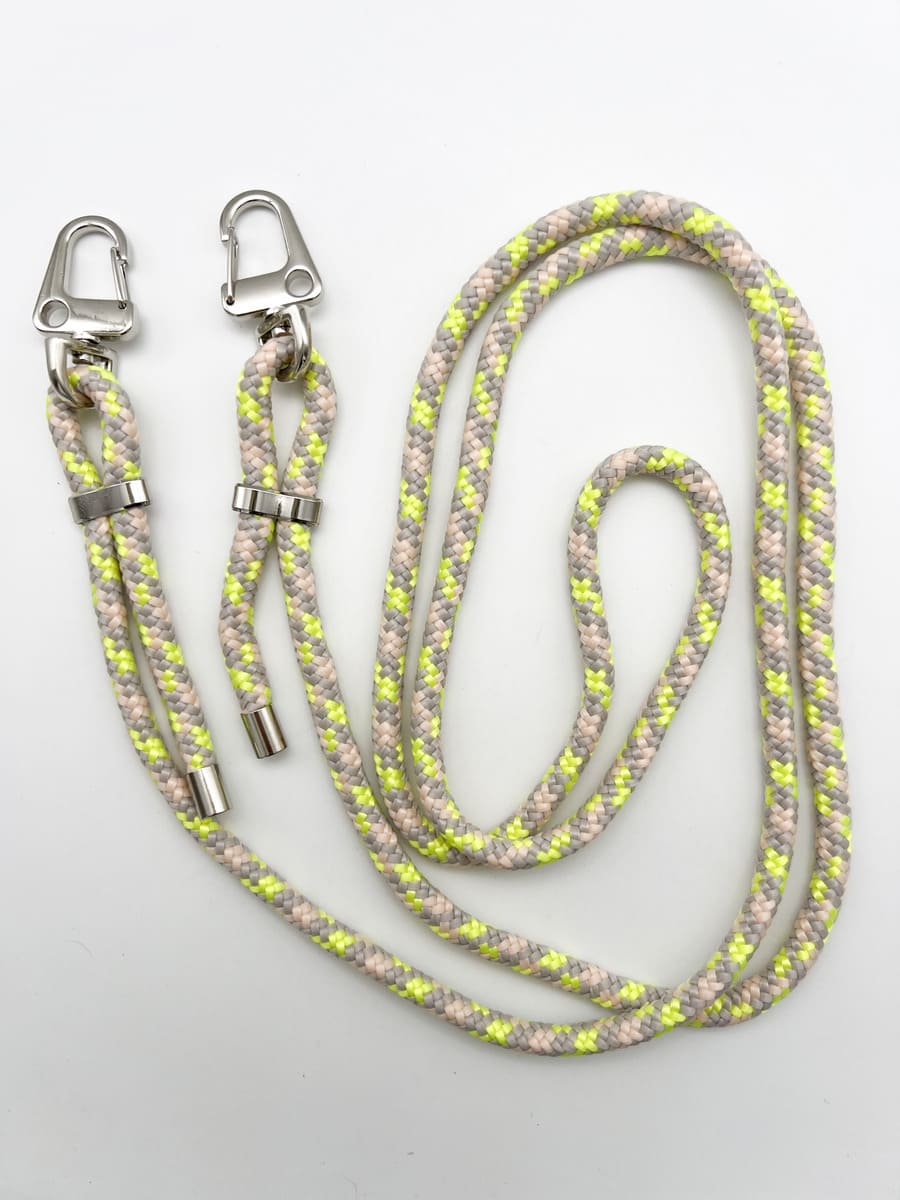 Handykordel YELLOW GREY