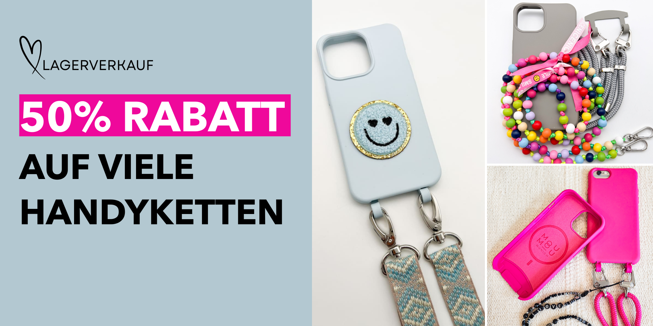 Flash Sale Handyketten MOU MOU MUNICH