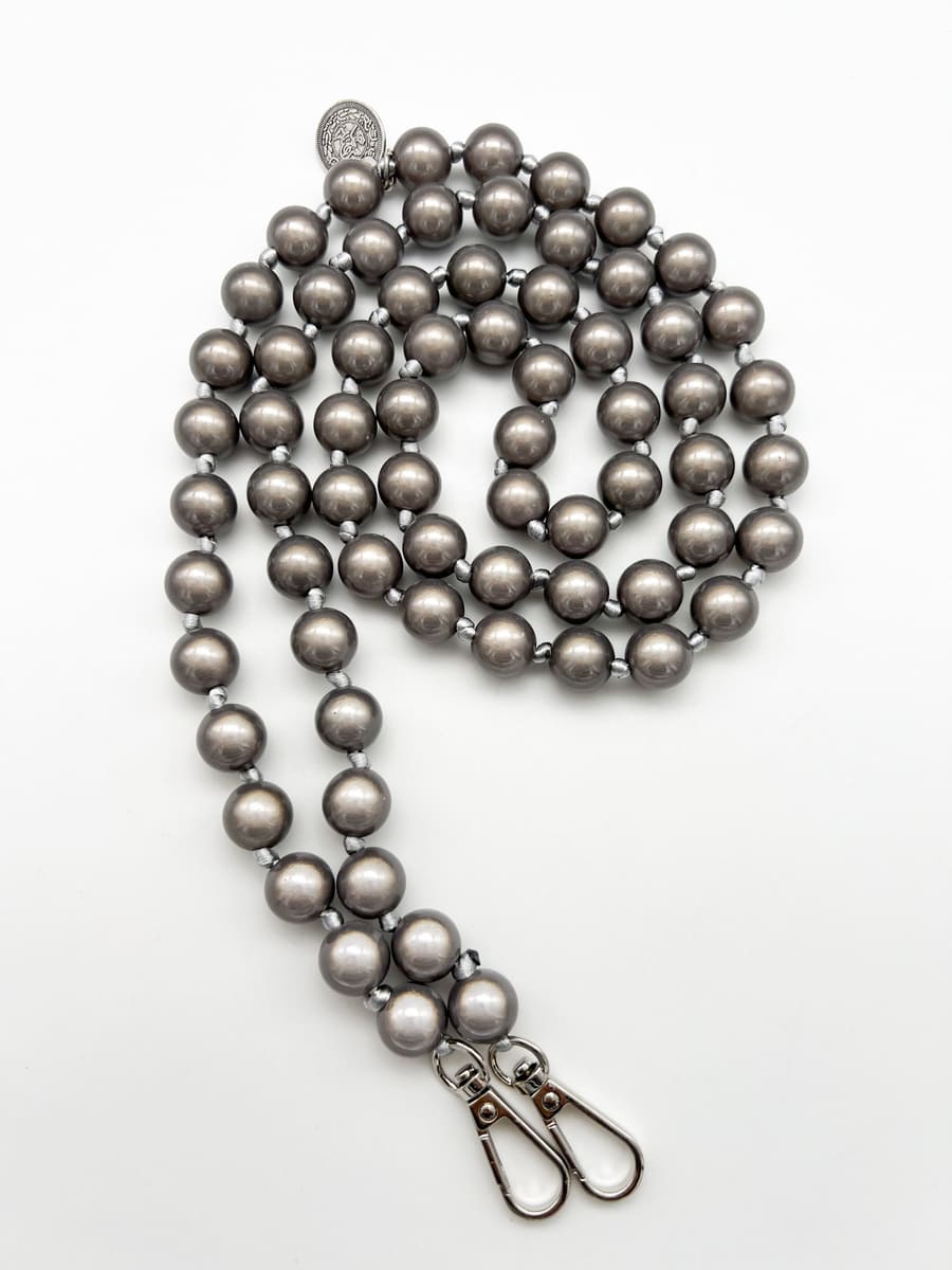 Kette grau aus Magic Pearls Handykette