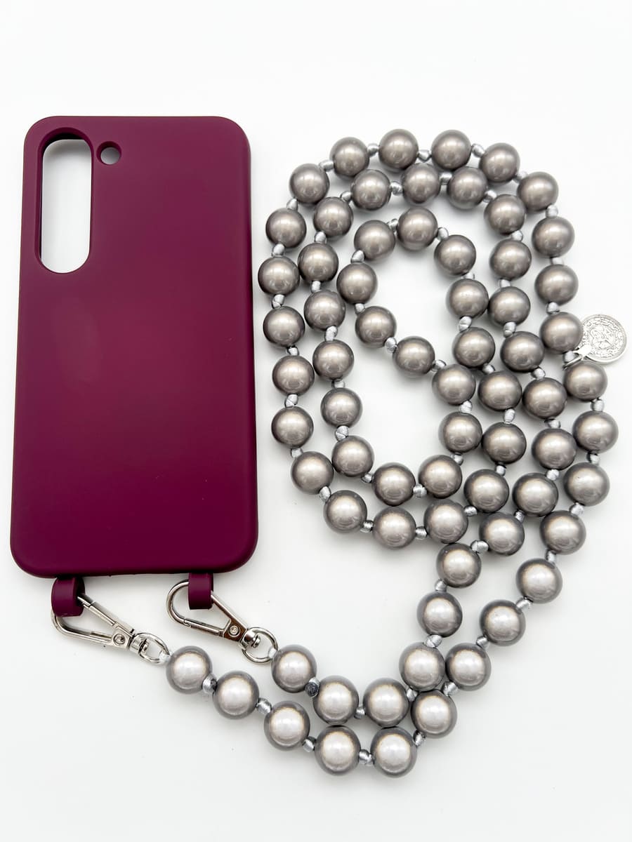 Set Handykette MIRACLE STONE mit Hülle BERRY für Samsung