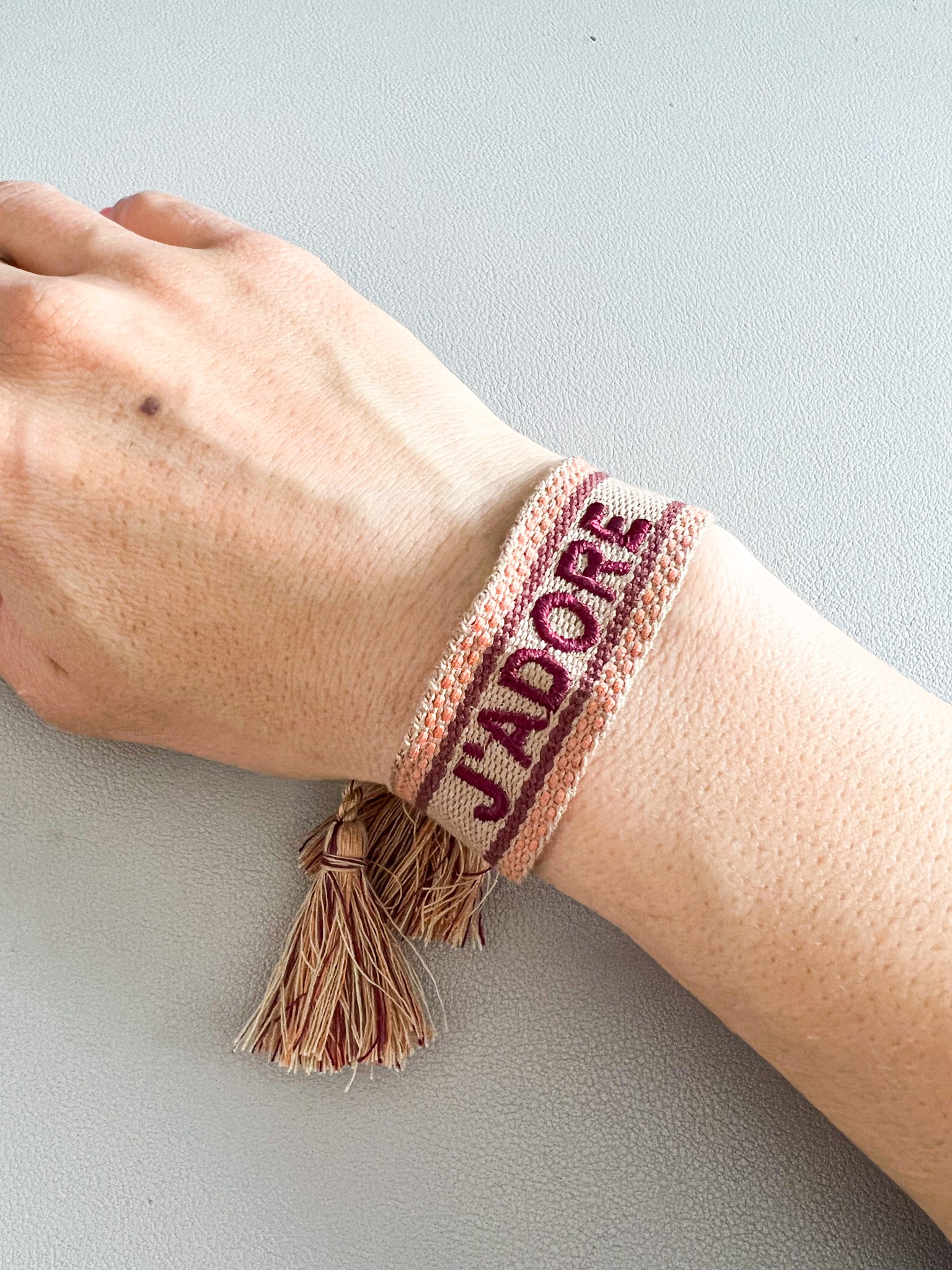 Armband J'ADORE LOVE bronze