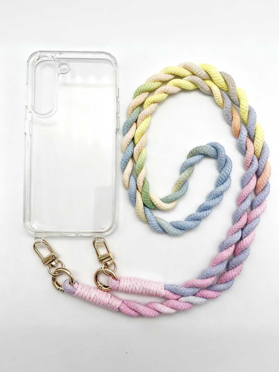 Set Handykette BALI RAINBOW mit Hülle AIR für Samsung