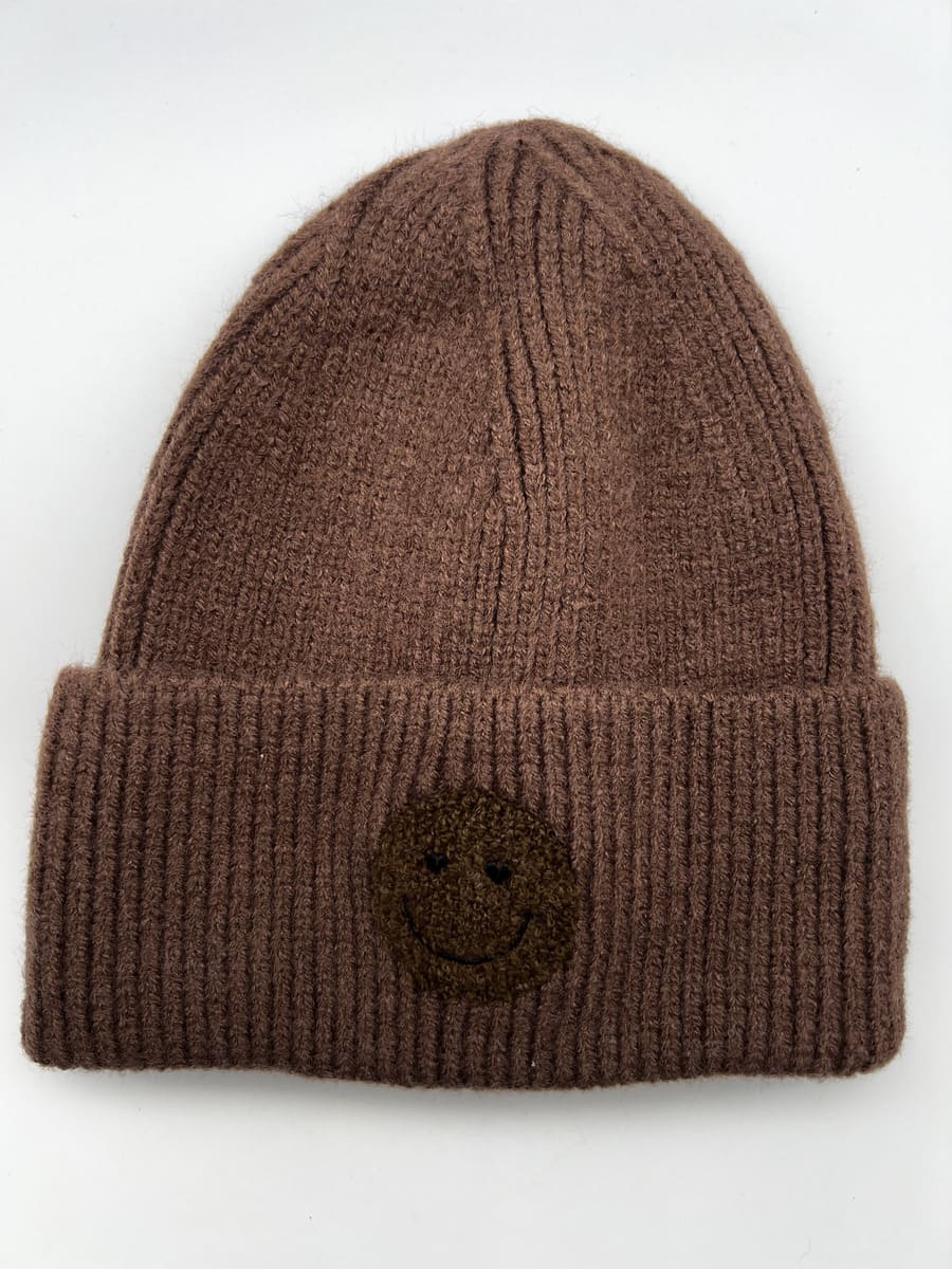 Mütze SMILEY BOLD verschiedene Farben braun