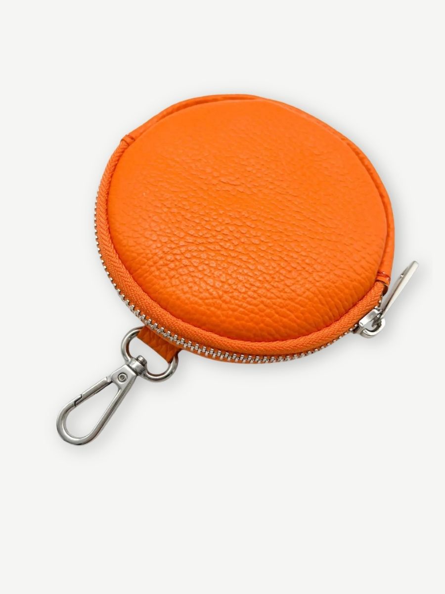 Mini Bag rund anhänger orange