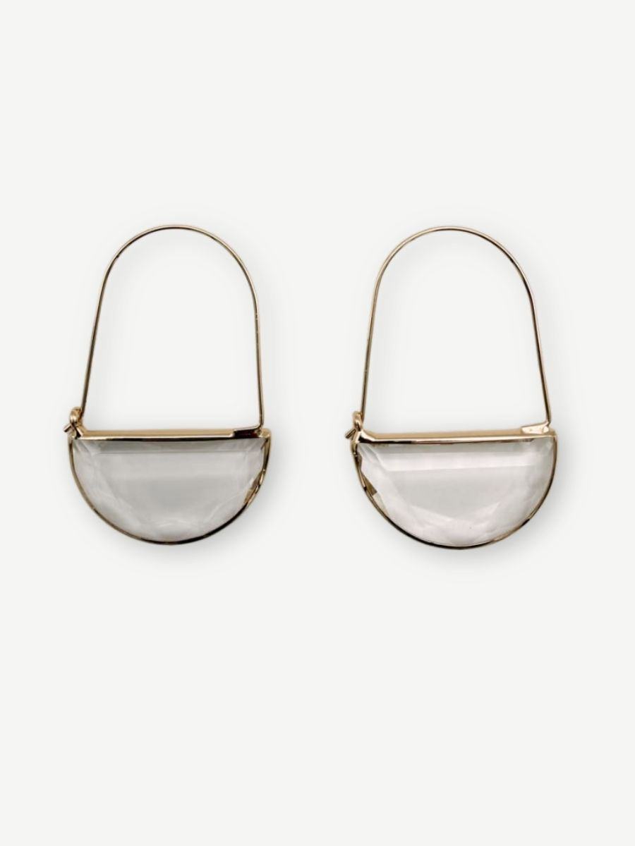 Ohrringe CRYSTAL STONE clear
