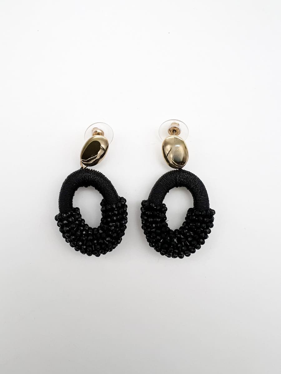 Ohrringe PARIS PEARLS BLACK