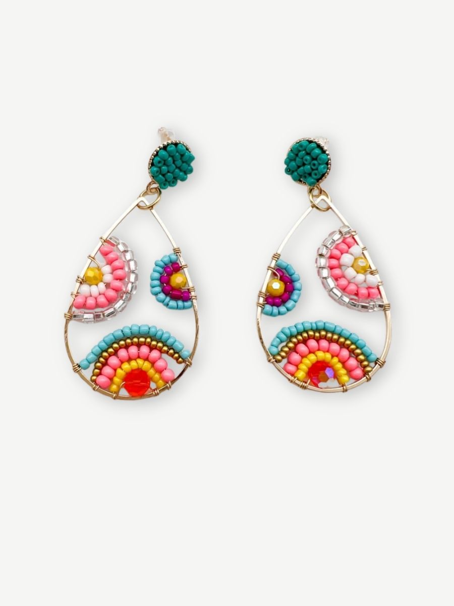 Ohrringe RAINBOW DROPS