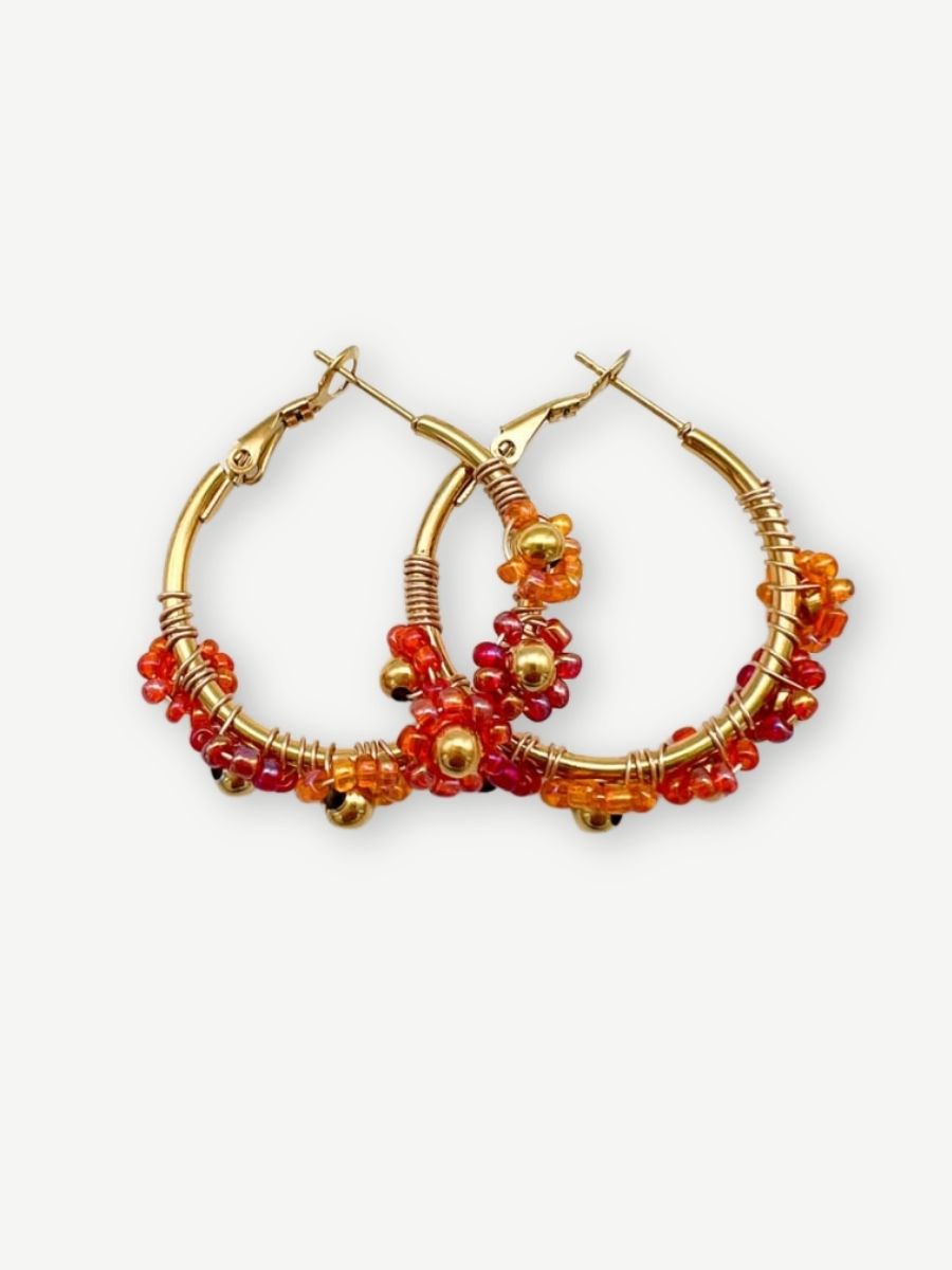 Ohrringe RAINBOW FLOWERS