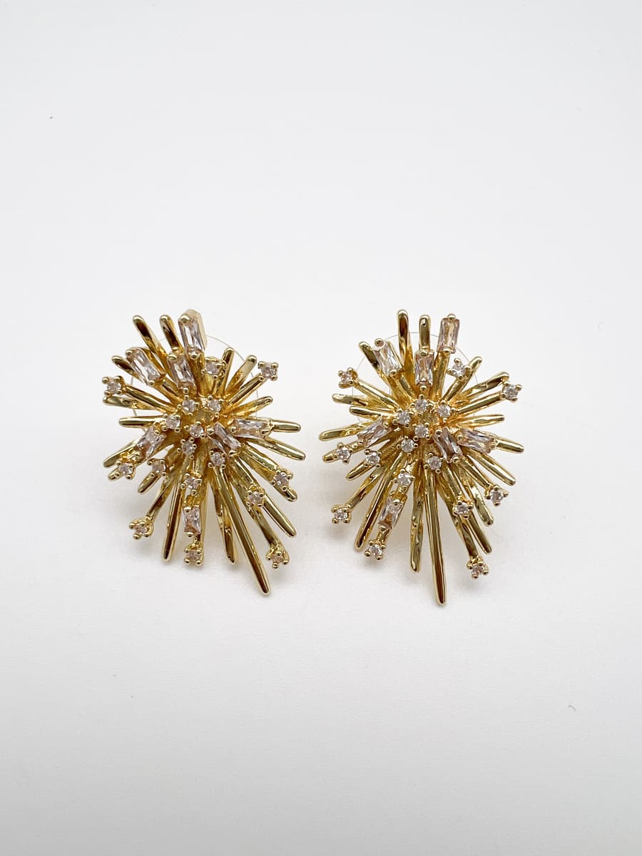 Ohrringe SPARKLING STARS gold