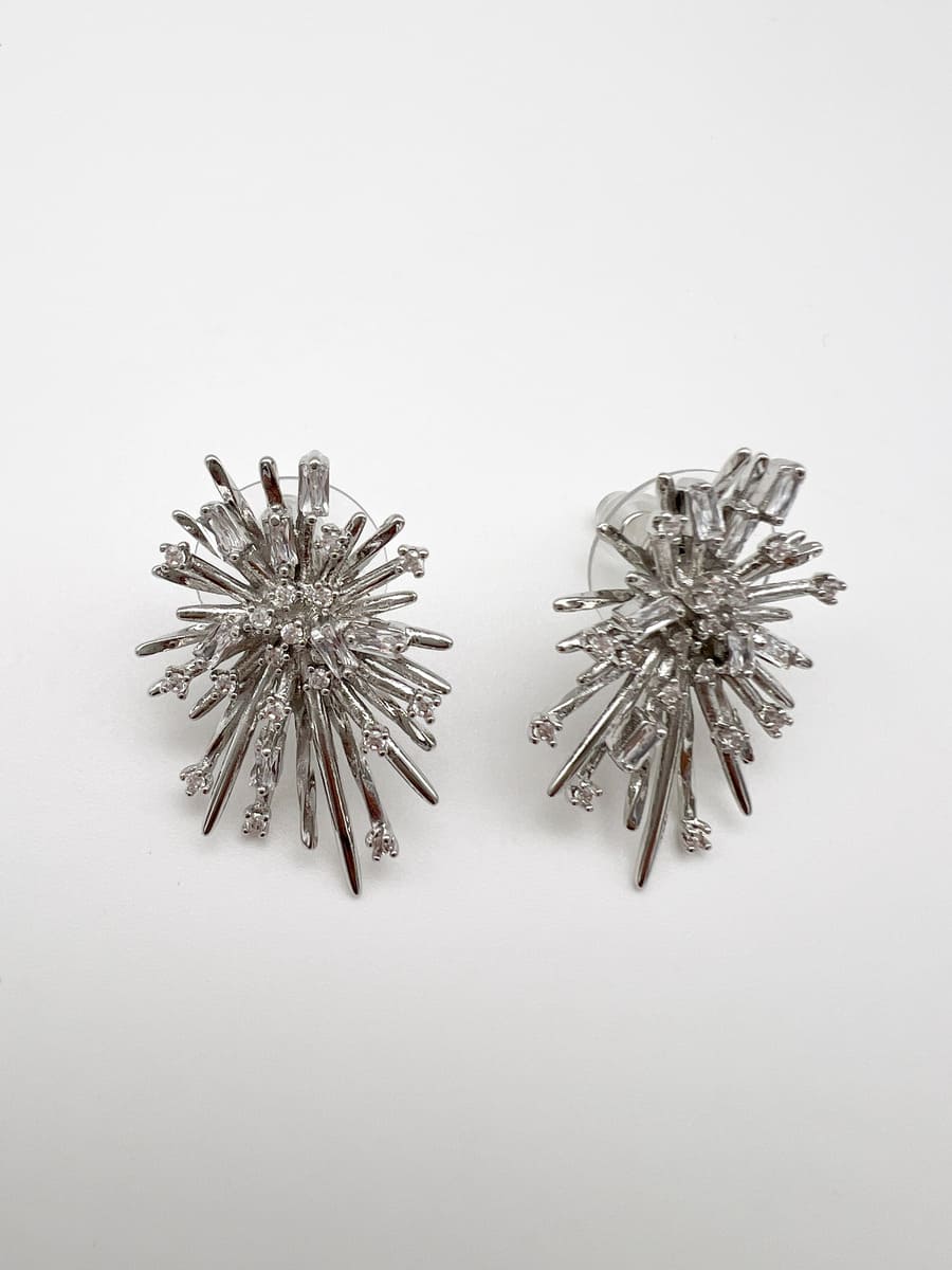 Ohrringe SPARKLING STARS silber