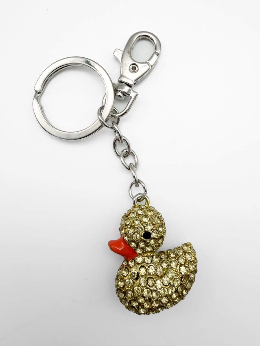 Schlüsselanhänger DUCK gelb