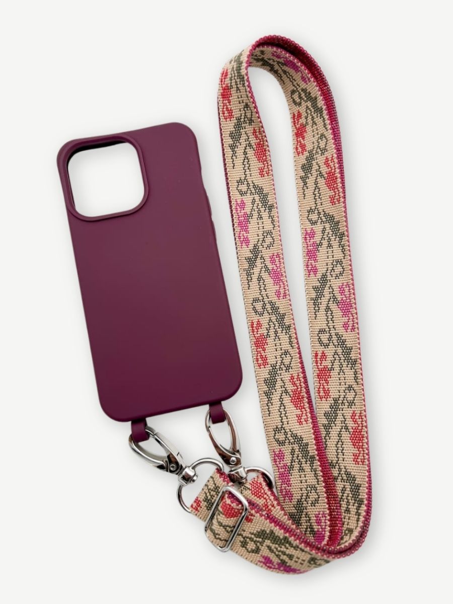 Set Handykette ALMI mit Hülle BERRY für iPhone