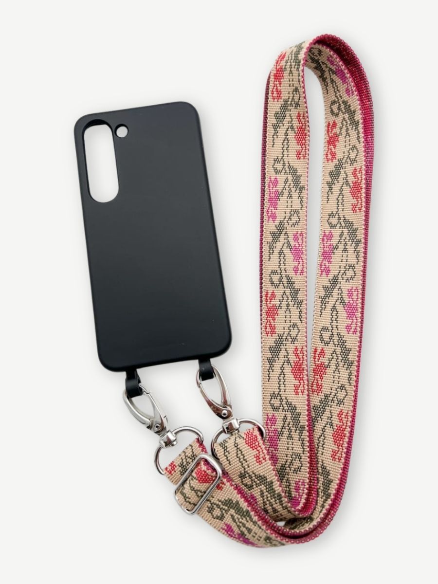 Set Handykette ALMI mit Hülle COAL für Samsung