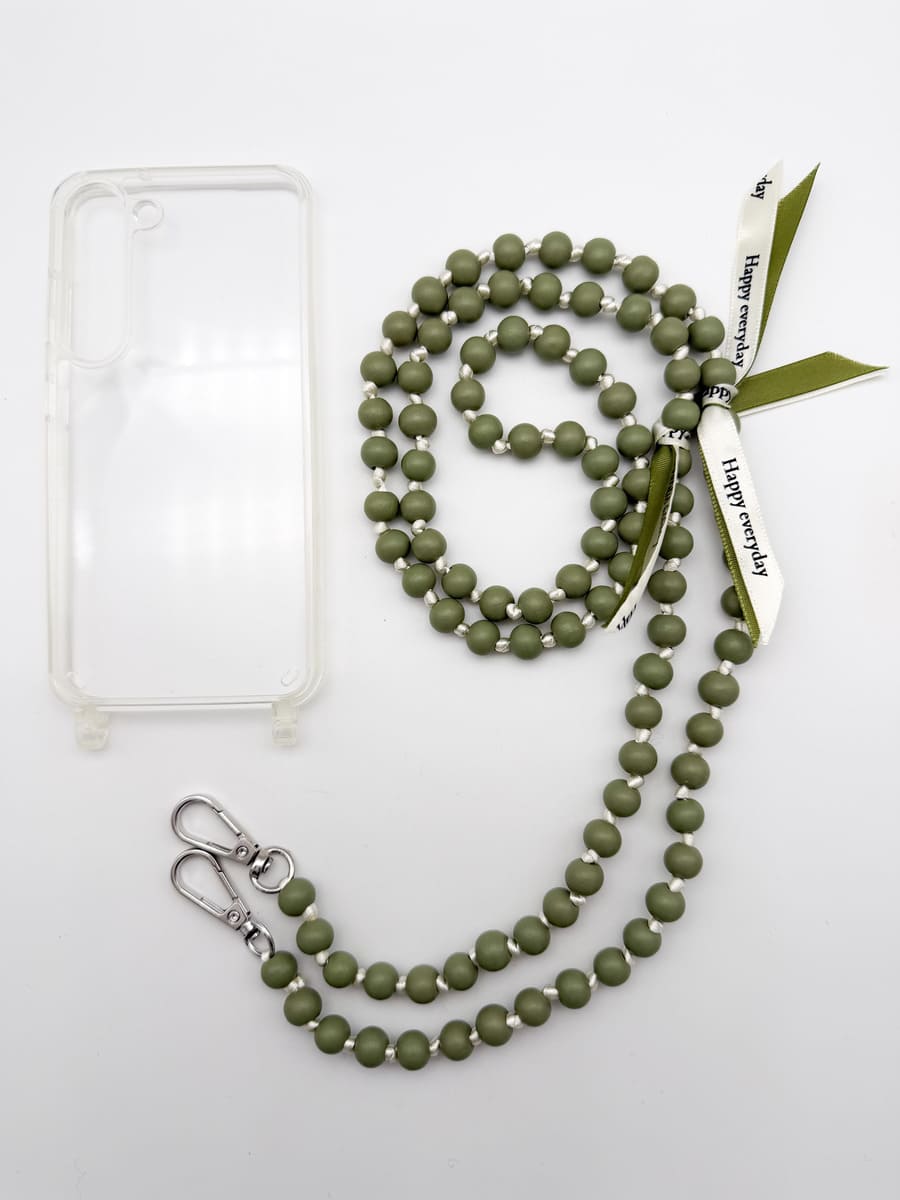 Set Handykette IBIZA GREEN mit Hülle AIR für Samsung