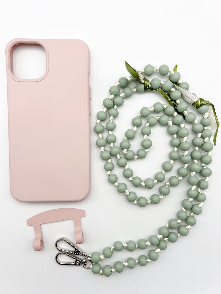 Set Handykette IBIZA GREEN mit Hülle CANDY für iPhone