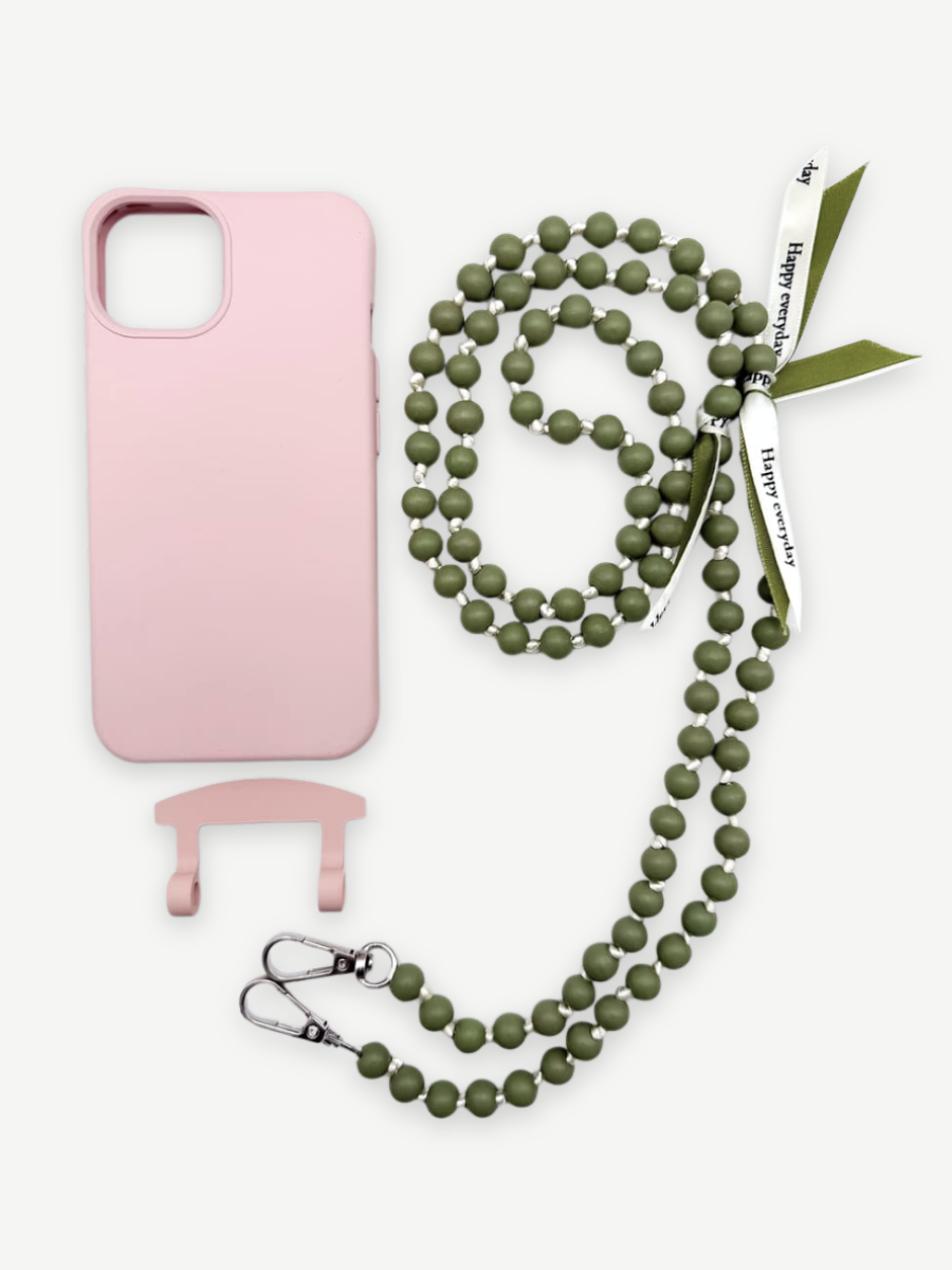 Set Handykette IBIZA GREEN mit Hülle CANDY für iPhone