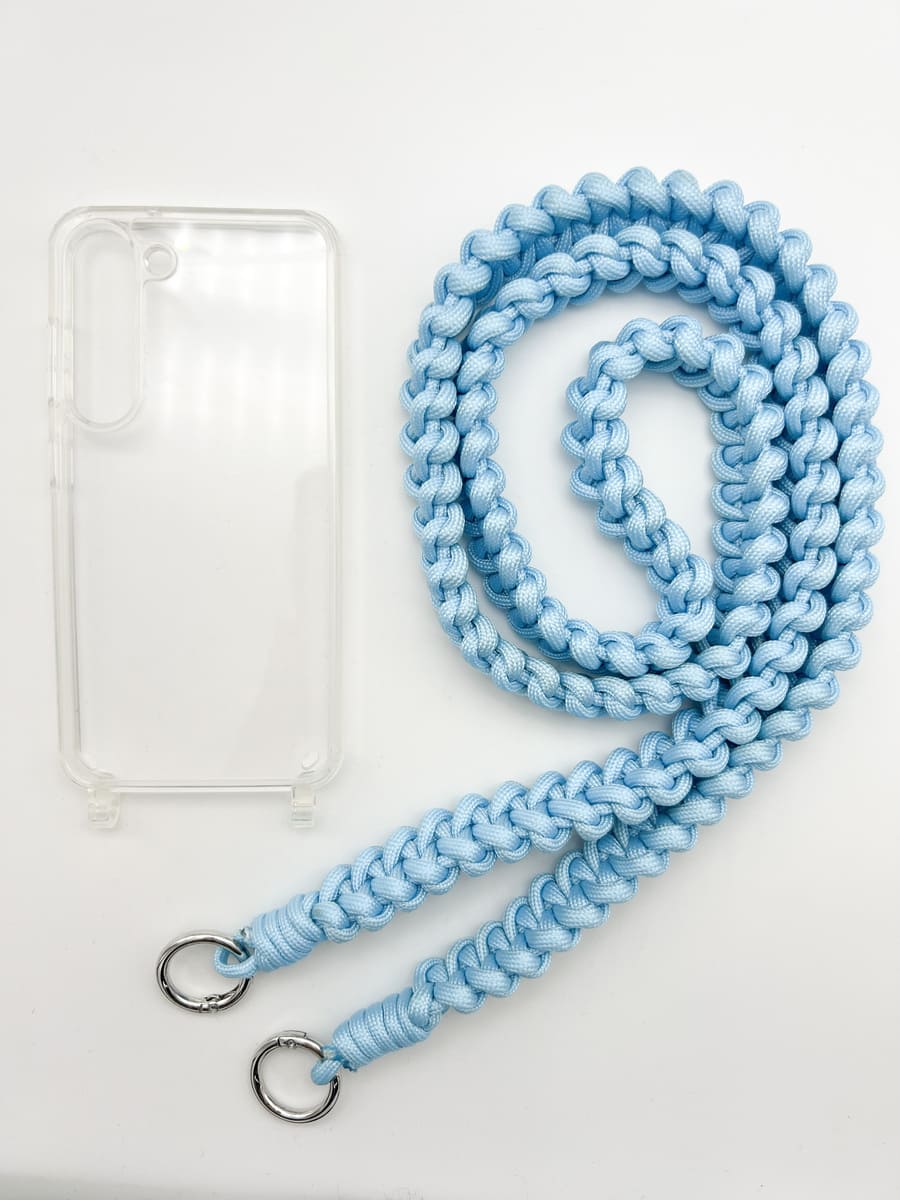 Set Handykette MARRAKESCH BLUE mit Hülle AIR für Samsung
