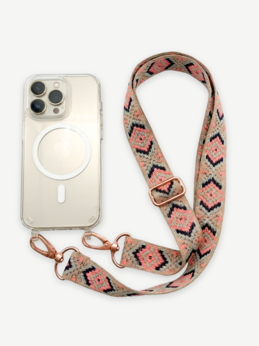 Set Handykette MAYA NEON mit Hülle AIR für iPhone