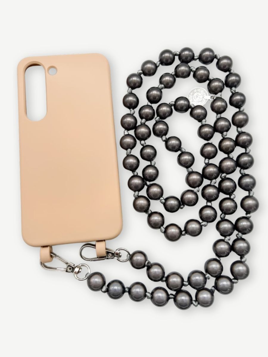 Set Handykette MIRACLE ANTHRAZIT mit Hülle TOFFEE für Samsung