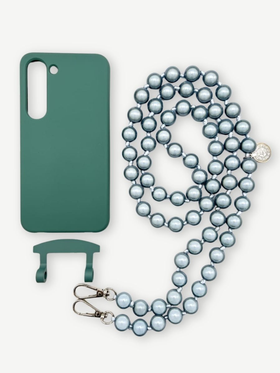 Set Handykette MIRACLE JEANS mit Hülle OCEAN für Samsung