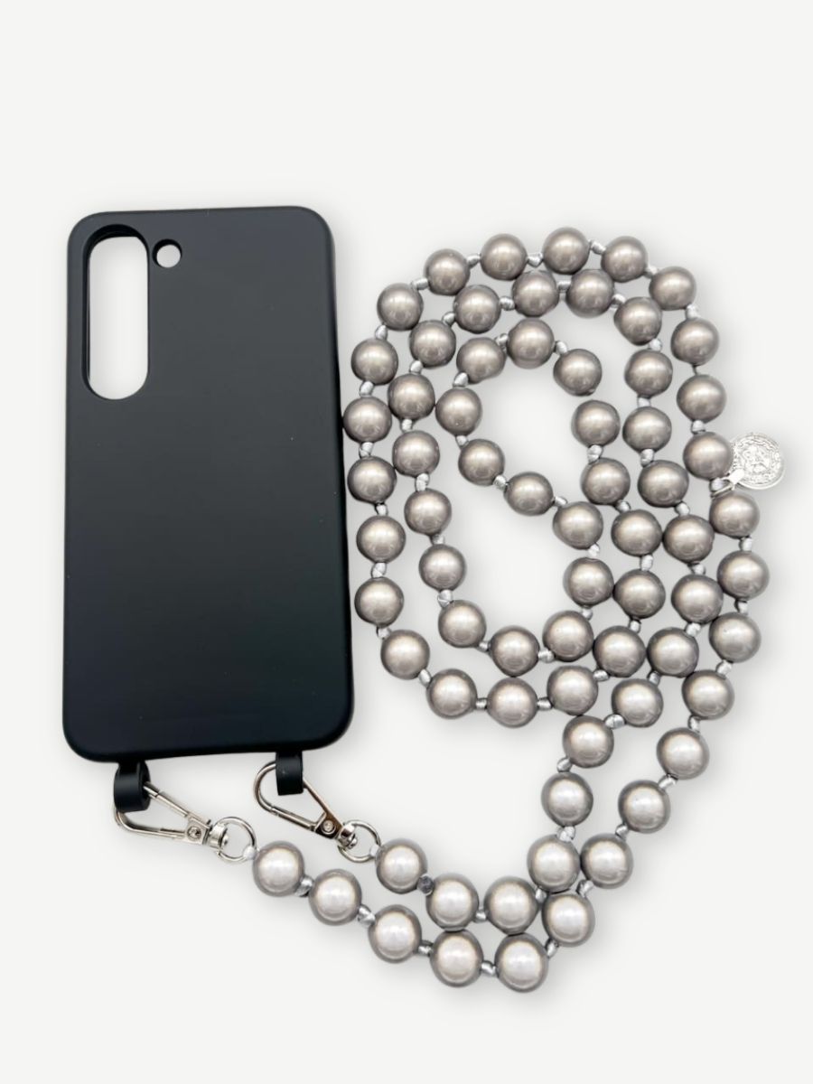 Set Handykette MIRACLE STONE mit Hülle COAL für Samsung