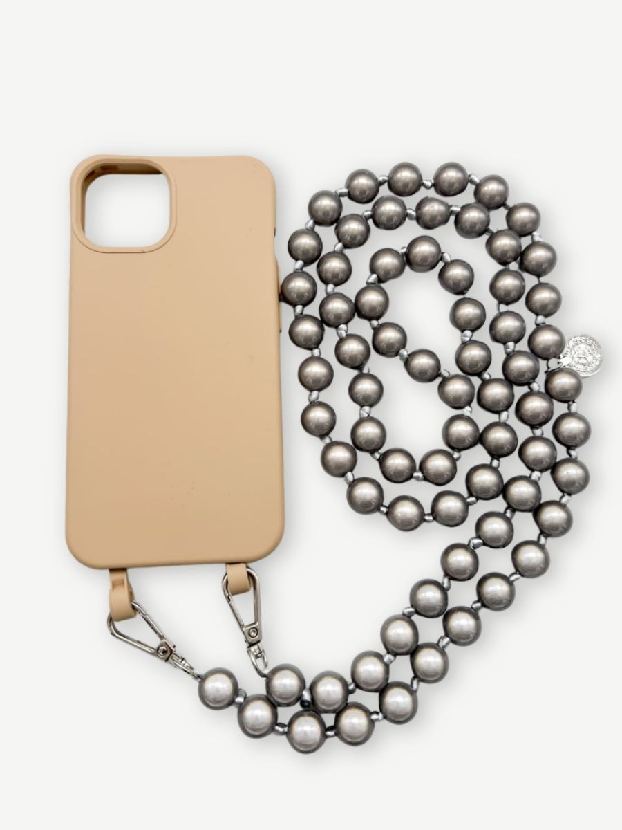 Set Handykette MIRACLE STONE mit Hülle TOFFEE für iPhone