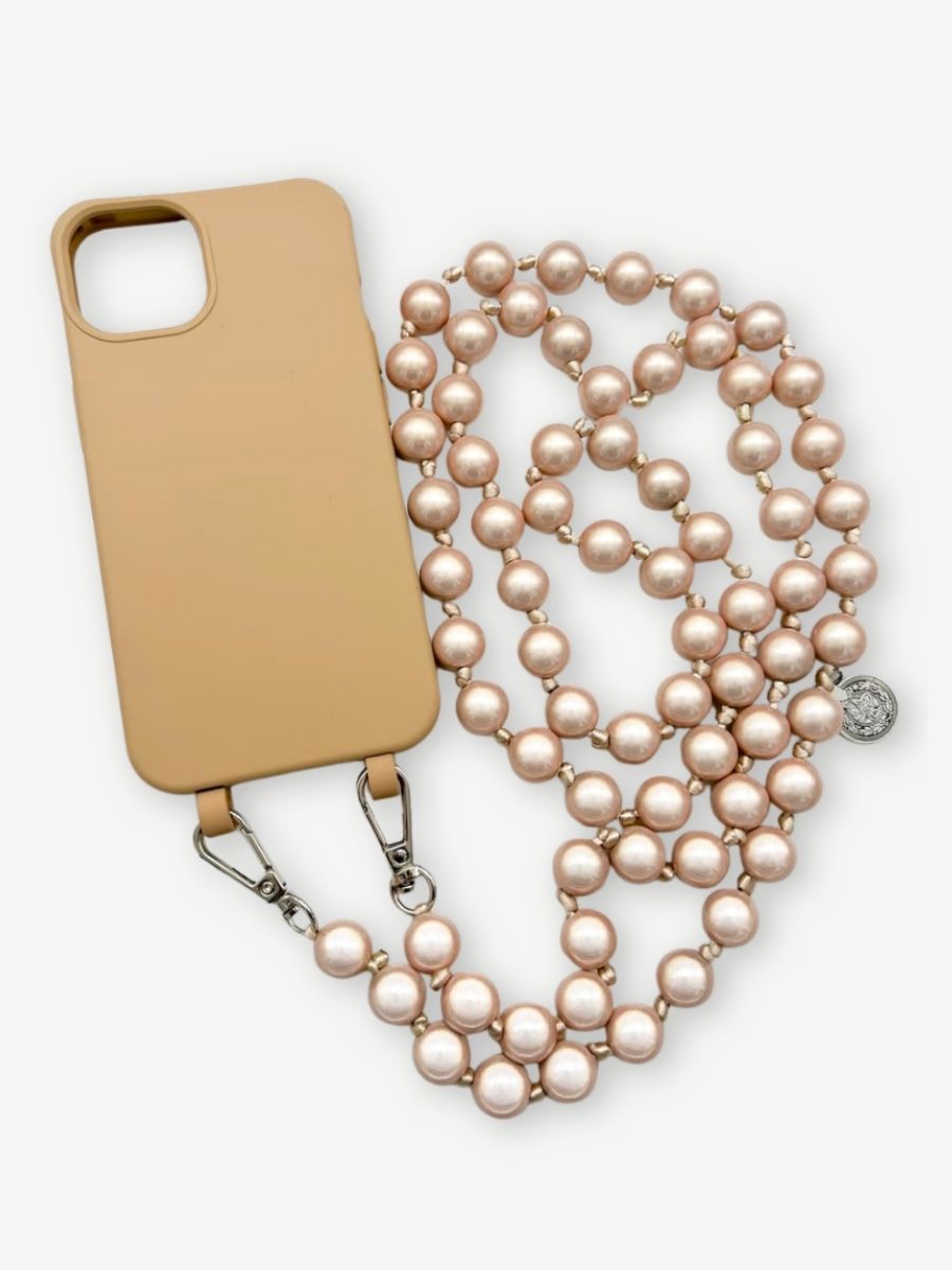 Set Handykette MIRACLE beige Hülle toffee iphone